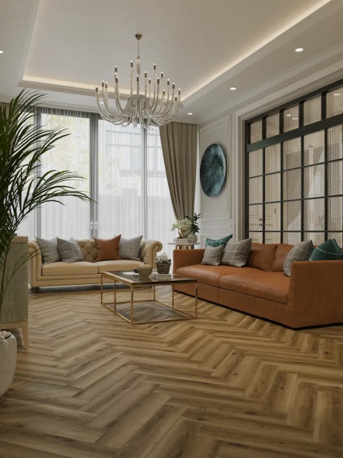 SPC ламинат Alpine Floor Титан Паркет ЕСО 29-1 Афина
